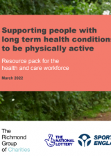picture of front cover of workforce physical activity pacl